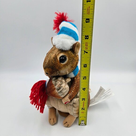 Gemmy Animated Squirrel Plush Christmas Friend Musical Tested Works Read - Picture 2 of 11